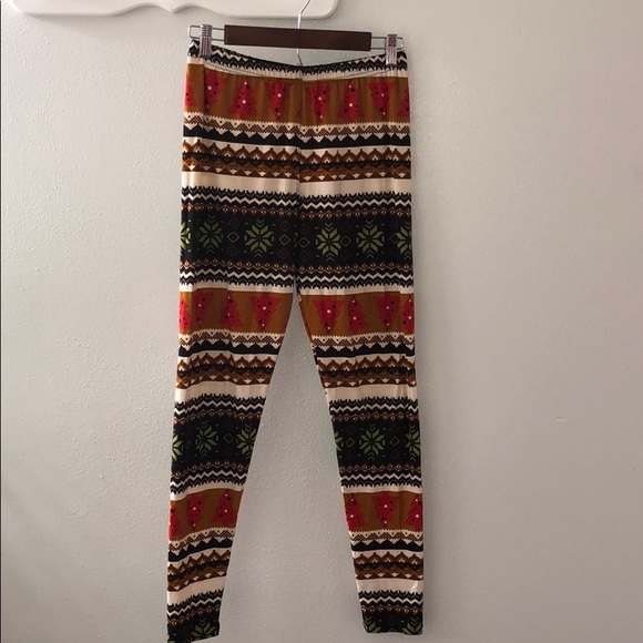 Winter/Christmas Leggings - Picture 2 of 4